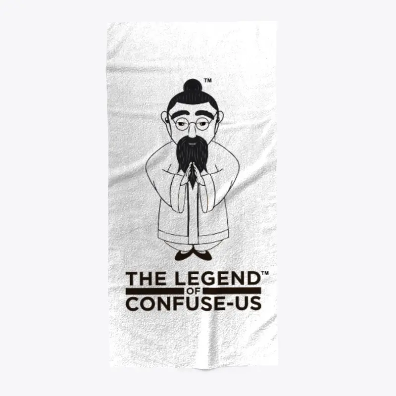 THE LEGEND OF CONFUSE-US Lives in B&W