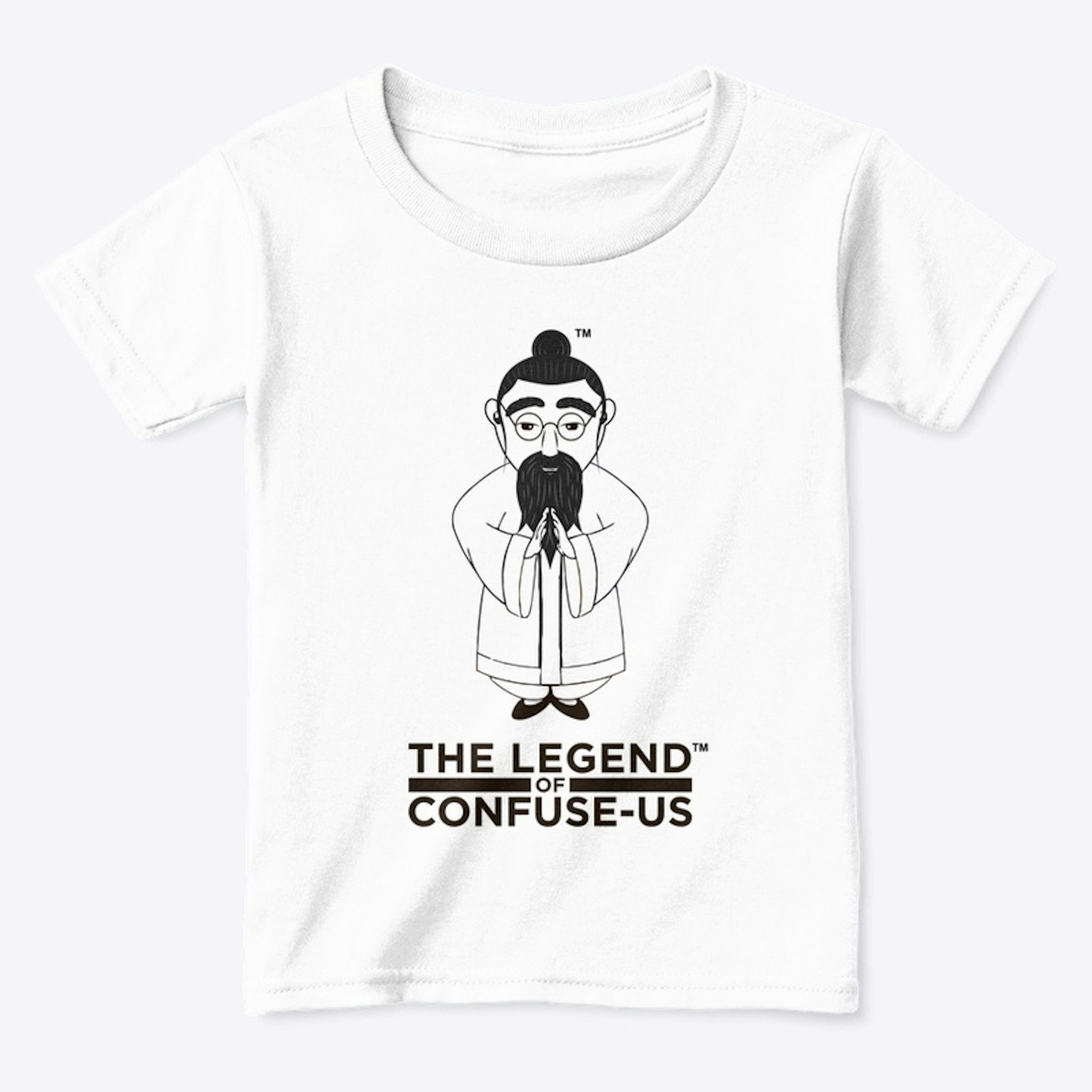 THE LEGEND OF CONFUSE-US Lives in B&W